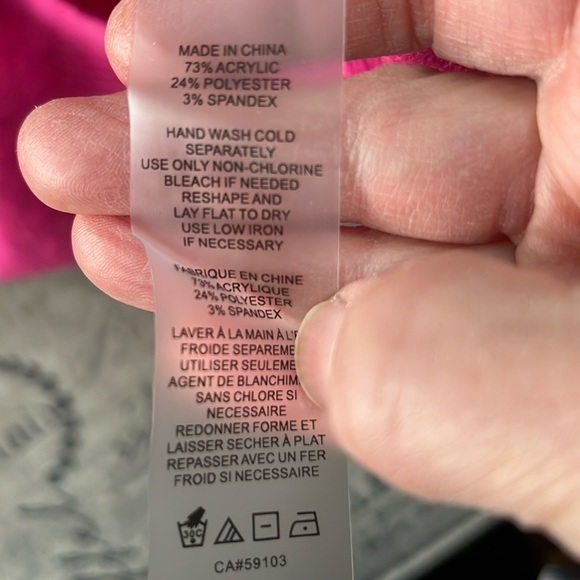 Vince Camuto new pink sweater - Picture 4 of 5